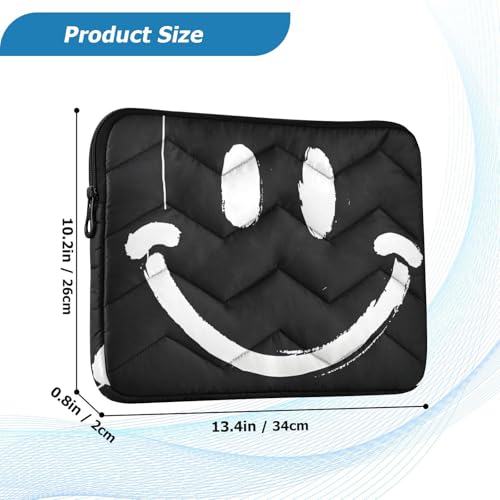 Funda para laptop 13-14 pulgadas, negra miniatura 3