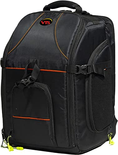 Image of VTS DSLR Camera Bag - Waterproof Backpack & Shoulder Carry Case for Camera, Lens, Tripod & Accessories