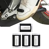 4PCS Motorcycle Shoe Protector – Gear Shift Cover Pads for Motorcycle Shoes – Rubber Shifter Boot Cover for Men & Women – Motorcycle Accessories for Gear Protection – Easy to Install for Riding(Black)