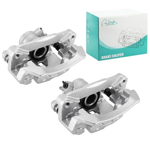 AULINK 26692FG010 26692FG000 Rear Disc Brake Caliper Assembly with Bracket For Subaru Forester 2009-2013, Impreza 2008-2014, WRX 2012-2019 Rear Driver and Passenger Side