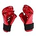 AMLESO Children Kid Karate Punching Boxing Gloves Gloves, Martial Arts, MMA, Red L
