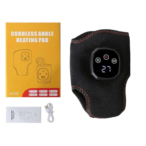 Calentador de pies, almohadilla térmica recargable para el tobillo, dispositivo eléctrico portátil con función de calentamiento rápido, cubierta y cómoda, ideal para viajes en casa, uso diario