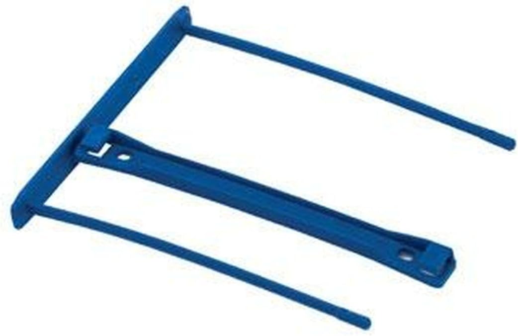 BANKERS BOX 0089701 ProClip Archive Clip 100 mm with Frame, 100% Recycled 50 Pieces Blue