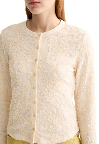 T-Shirt Scotch & Soda Femme Structuré : Finis les Hauts Déformés - 4