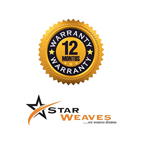 Image of Star Weaves Washing Machine Cover Top Load 6 kg, 6.5 kg, 7kg & 7.5 kg - Waterproof & Dust-Proof Fully Automatic Washing Machine Cover (Coffee), Polyester - FABIMCF