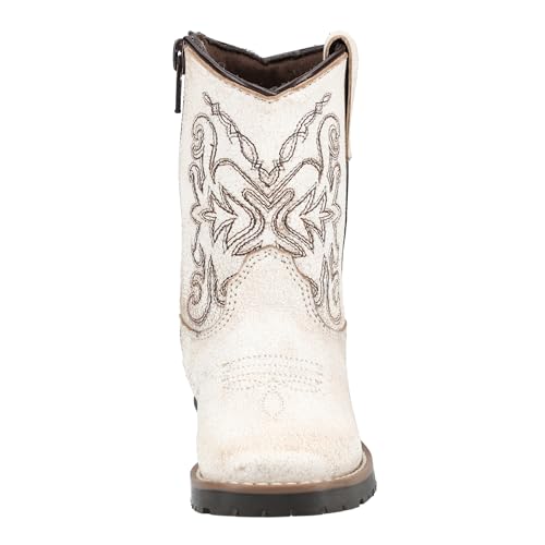 Image of Smoky Mountain Boots Toddlers' Autry Square Toe Leather Western Cowboy Boots