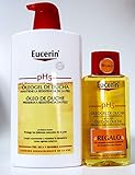 aceite de ducha eucerin se enjuaga  Eucerin Oleogel Ducha Family Pack; 1000 ml. + 200 ml Gratis.