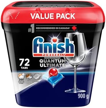 Finish Quantum Ultimate Dishwasher Detergent Pods, 72 Tabs - 3