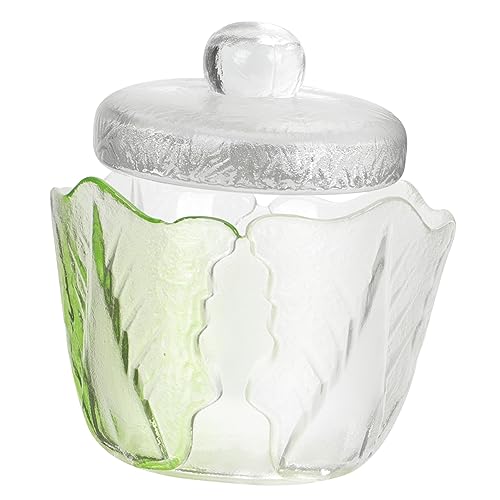 HOLIDYOYO lata de almacenamiento de vidrio Contenedores paso tarro de decapado bote de pepinillos de vidrio tarro de cristal para encurtidos recipiente tarro de pepinillos transparente