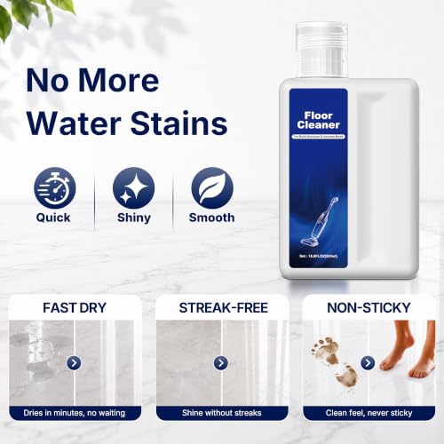 Image of Floor Cleaning Solution Compatible with Shark Vacmop Cleaner & Hydrovac