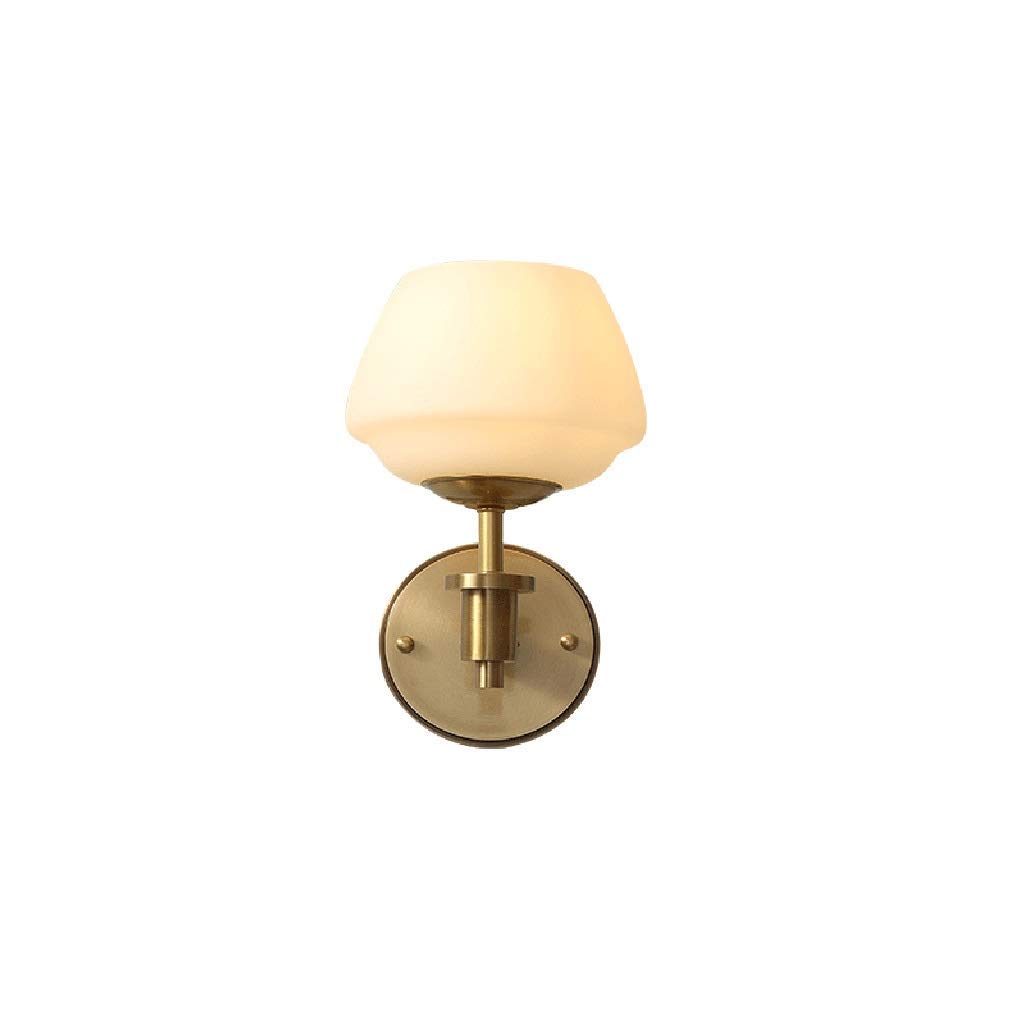 Lámpara de pared de cobre, luz de lujo, sala de estar, TV, pared, pasillo, luces, pasillo, dormitorio, lámparas de noche, lámpara de pared