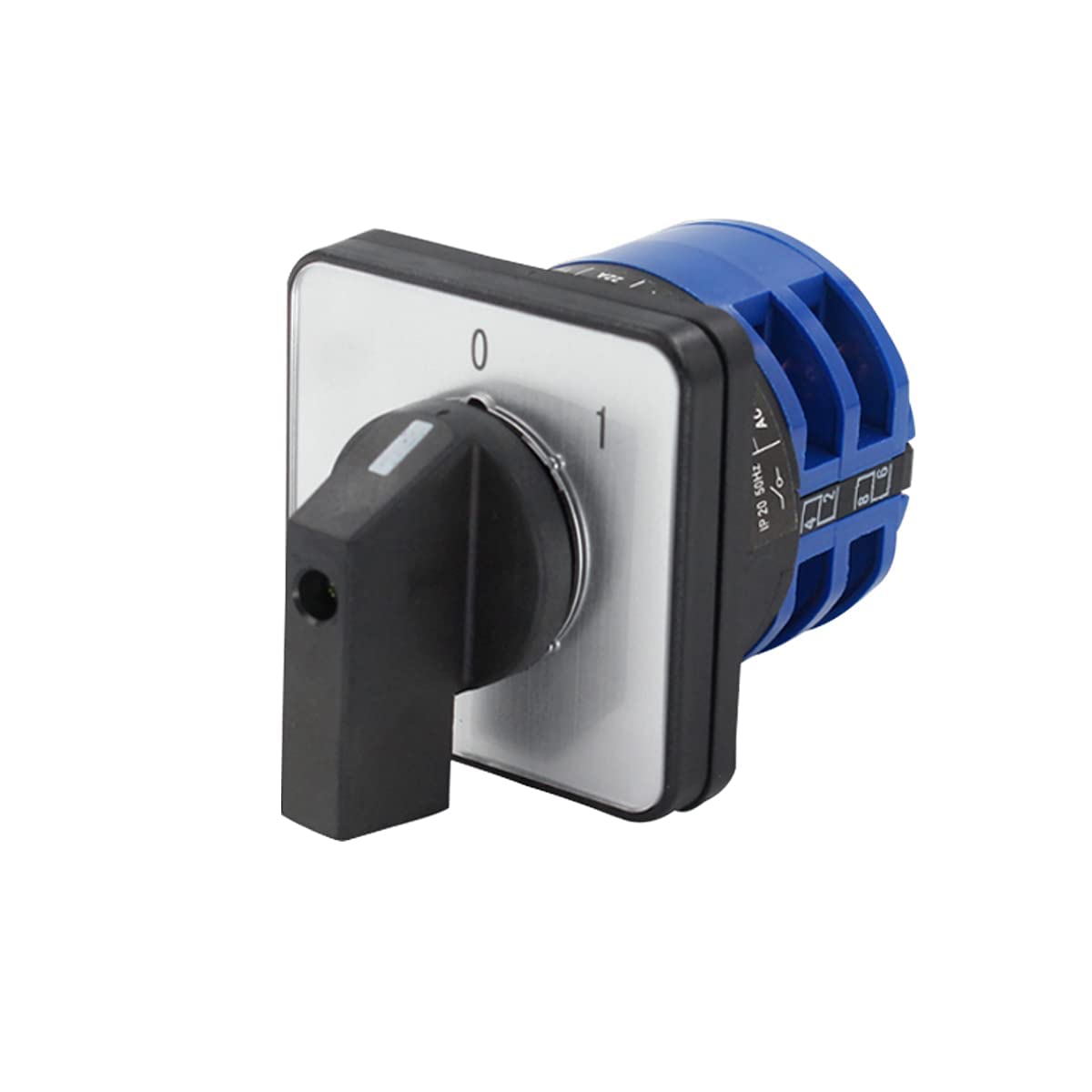 TOPVIGOR Universal Rotary Cam Selector Switch, Changeover Switch LW2632 C04/2 380V 32A 2
