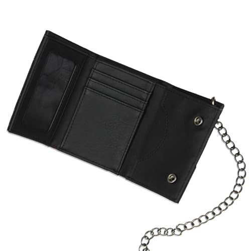 Bioworld Marvel We are Venom Character Design Tri-Fold Snap Chain Wallet3