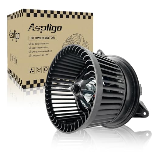Aspligo 700105 AC Heater Blower Motor Fan Assembly Fit for Ford Focus 2000-2007, for Ford Transit Connect 2010-2013 YS4Z19805AB