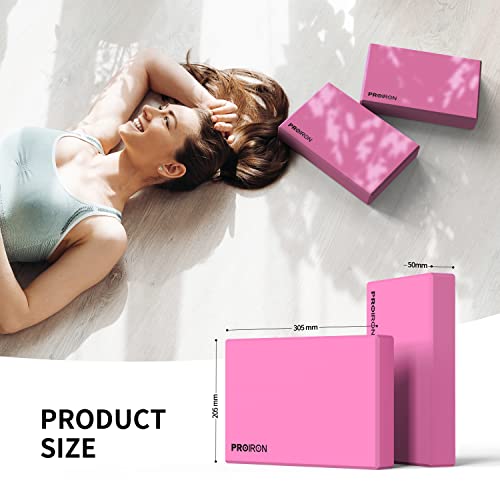 PROIRON-Full-Yoga-Blocks-1-Piece-or-Set-of-2-Yoga-Bricks-High-Density-Lightweight-Head-Block-EVA-Foam-Support-Block