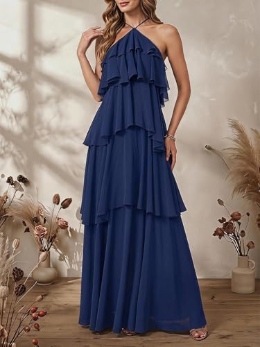 Image of SOLY HUX Women's Wedding Guest Maxi Dress