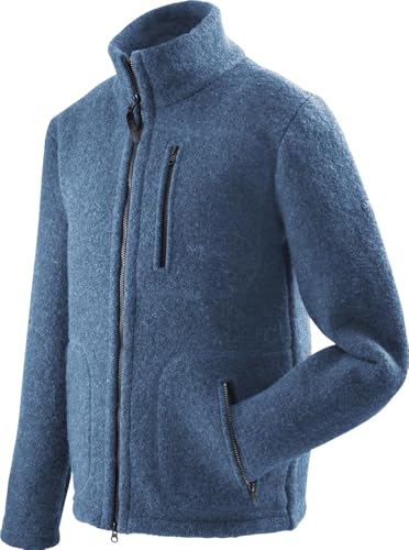 Mufflon W100 Mu-Klaas manteau homme laine foulée bleu Atlantic taille XXXL