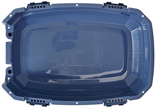 image for Amazon Basics 2-Door Top-Load Hard-Sided Cat Pet Travel Carrier, 19.0