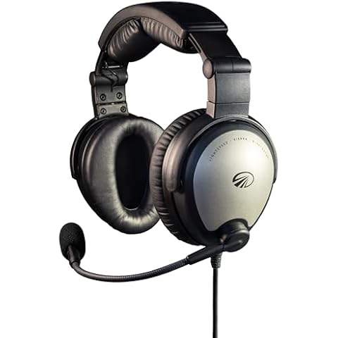 Sierra ANR Aviation Headset with Bluetooth Cover