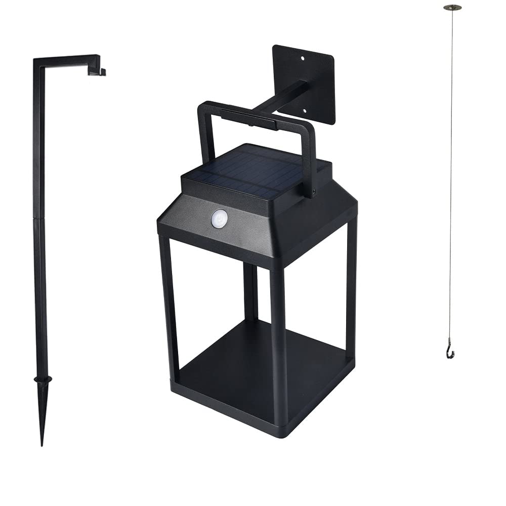 Lumisky Solarna hybrydowa lampion LED z akumulatorem sieciowym z akcesoriami ALTEA H25cm