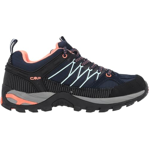 CMP Damen Rigel Low WMN Shoe WP Trekking-& Wanderhalbschuhe, B.Blue-Giada-Peach, 40 EU