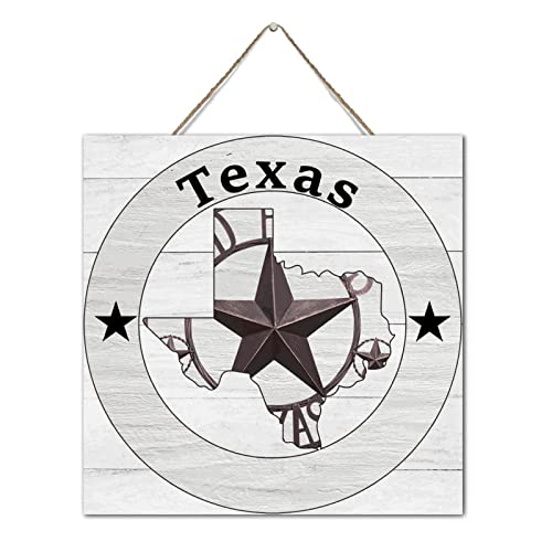 Panneau bois Texas Lone Star cadeau décoration bohème original