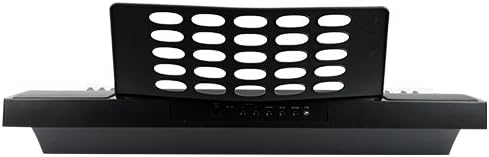 Арткы view of the Axus Digital AXP25 keyboard showing connection ports and music rest slots