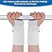 Abeillo 2 Gymnastics Grips Wristbands Sets for Girls Youth Kids, White Gymnastic Hand Grips Gymnastic Bar Palm Protection and Wrist Support Sports Accessories for Kids Workout and Exercise (S)