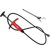 2 in 1 Flexibler Krallengreifer 94 cm extra lang/Hebekrallen Krallen Werkzeug/Greifwerkzeug (Fede...