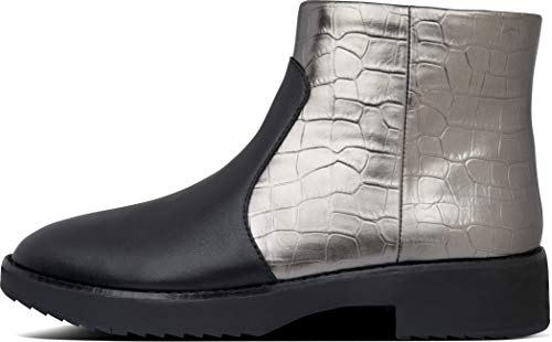 Fitflop Women's Mara Ankle Boot, Black Mix - 7.5 #TOP1