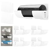 ZYNERY 8 Stück Wandmontierter Müllbeutelhalter Küchen Organizer Mülltüten, Weiß Wand Montierter Müllsack Spender Organizer Müllbeutel Für Küche Aufbewahrung & Organisation Küchen Ordnungssystem