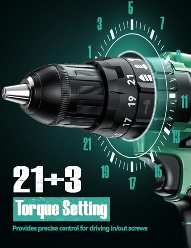 KIMO Cordless Hammer Drill Set