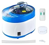 Sauna Spa per la casa, Generatore di vapore for sauna da 4 litri Vaporizzatore for sauna portatile con telecomando Pentola for vapore for sauna domestica Pentola in acciaio inossidabile Grande potenza