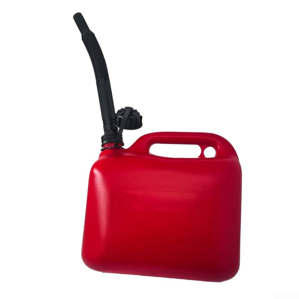 Bidón Combustible HDPE Estable Base Ancha 5 Galones