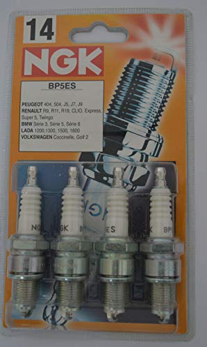 Preisvergleich Produktbild NGK 4 Zündkerzen BP5ES