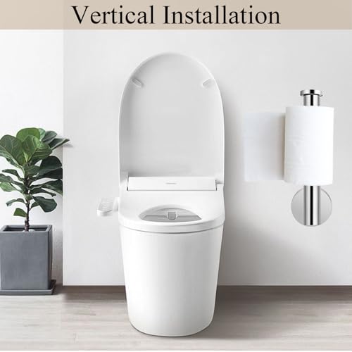 Toallero y portarrollos de Papel higiénico, Juego de 2 Piezas de Hardware de baño de Acero Inoxidable, toallero y portarrollos de Papel higiénico, Accesorios de baño Cromo - imagen 9