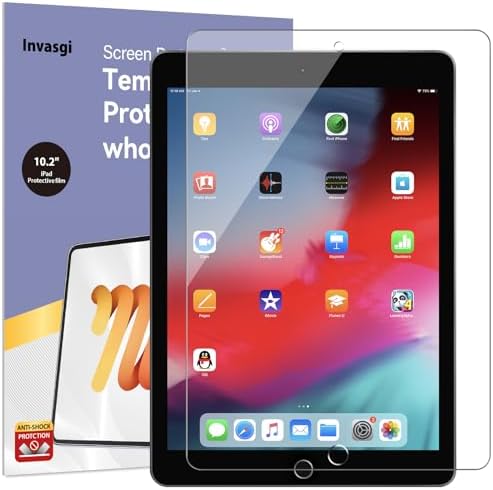 Amazon.com: SIBEITU 2 Pack Screen Protector for iPad 9th Generation ...