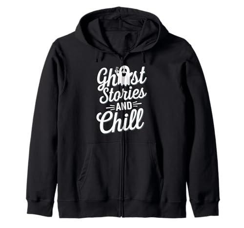 Paranormal Podcast Fans Ghost Stories Supernatural Vibes Zip Hoodie