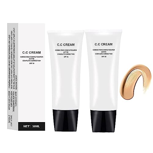 Dragon Honor Skin Tone Adjusting Cc Cream Spf 50, 2022 New Cosmetics Cc Cream, Colour Correcting Self Adjusting Soft Moisturizing Skin Tone Gel Invisible Pore Light Oil-Free (2Pc) #TOP21