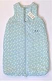  Twins Unisex Baby Schlafsack ärmellos mit Sternen, Blau, 104 (Herstellergröße: 110)