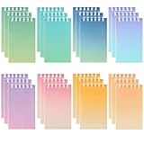 Hooqict 24 Pack Pocket Notebook Mini Notebooks Party Favors Small Spiral Notepads Mini Journal Pocket Notepad Memo Pads for Kids Birthday Favors Classroom School Office Supplies, 3.9 x 2.4 Inches