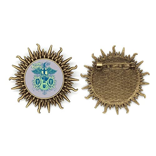 Broche en métal jazz fine finition pour revers de manteau