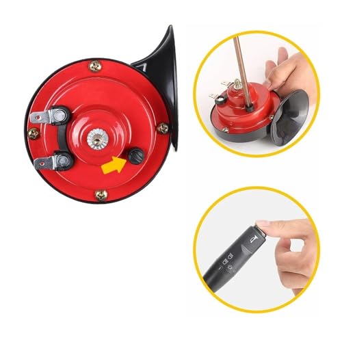 Bocina de coche de 12 V para evitar puntos ciegos con aire universal de 300 dB 3