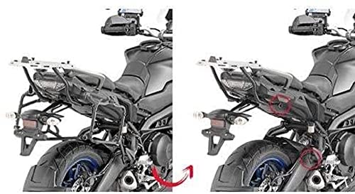 GIVI PLR2139 rastreador lateral y anclaje de maletas para Yamaha 900 GT