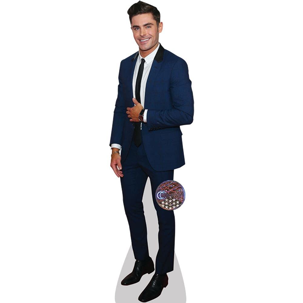 Celebrity Cutouts Life Size Cutout Zac Efron (Blue Suit)