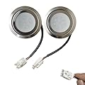 BFYNDE 2-Piece AC DC 12V 68mm Cooker Hood LED Light 2W Compatible with Old Range Hood 20W Halogen Bulb Equivalent (Color : Warm White 3000K, Size : No)