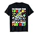 First Day of Pre-K Monster Truck Trex Kid Boy Back to School T-Shirt