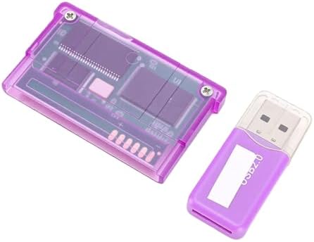PUSOKEI Flash Card for GBA with Mini SD Slot, Game Cartridge with USB 2.0 Reader, Real Time Save Function & Cheat Codes, Plug and Play Backup Cart for GBA SP — view 6