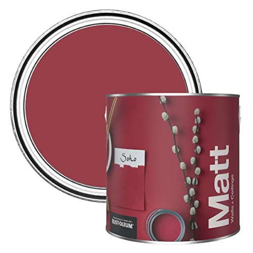 Rust-Oleum Colours Matt Emulsion Wall and Ceiling Paint - Soho 2.5L