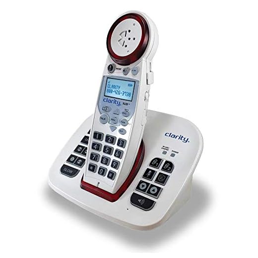 Clarity XLC8 Dect 6.0 Extra Loud Big Button Amplified Cordless Phone